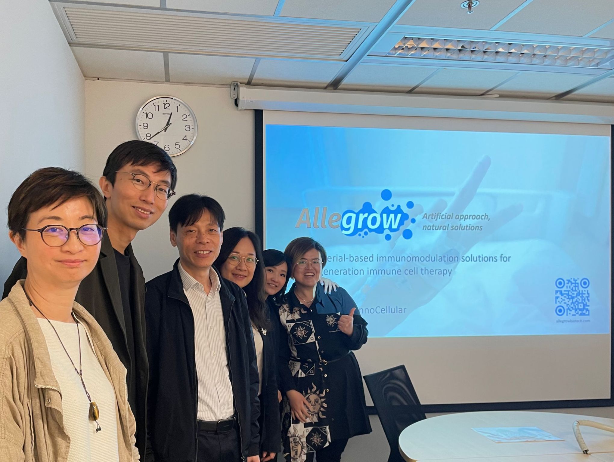 Meeting Allegrow in Hong Kong for Immune Cell Expansion Platform!