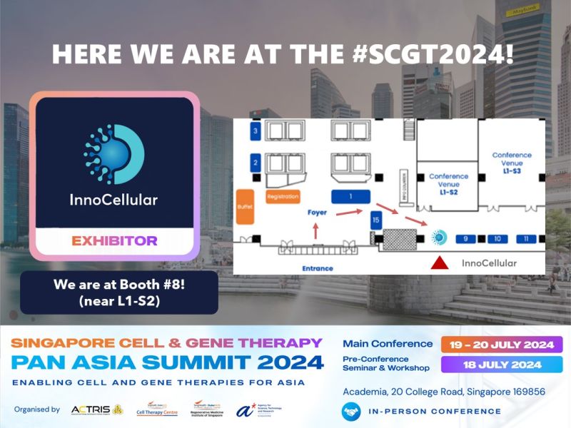 🗓️ InnoCellular will be at SCGT on July 19 – 20! | InnoCellular