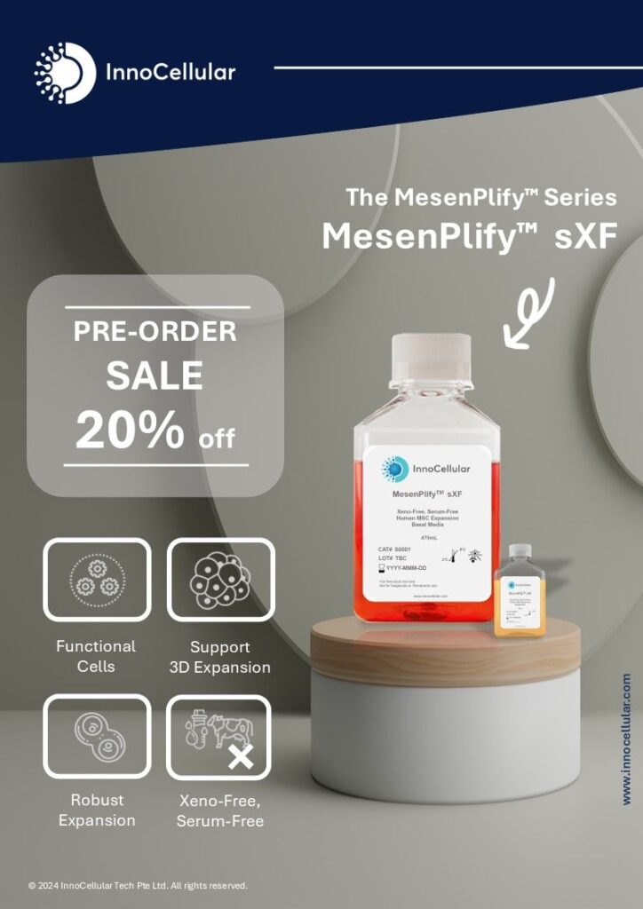 🎉 MesenPlify sXF Pre-Order is Here！ - InnoCellular